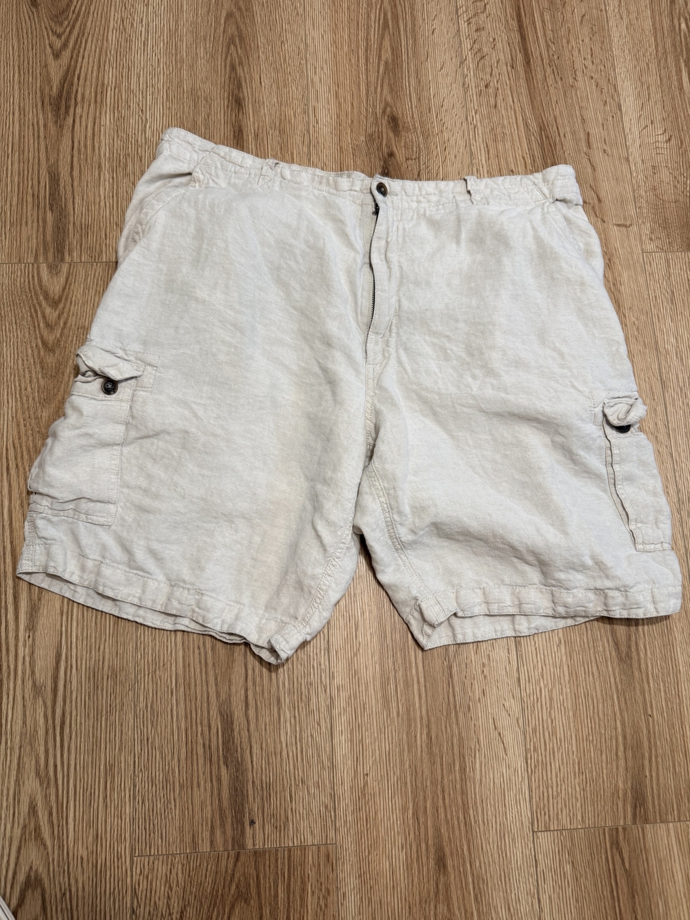 Caribbean Men's Cargo Shorts - Off-White